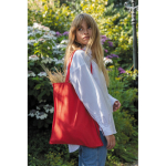 Sac personnalisé en coton recyclé renforcé 145 g/m2 Waterless couleur rouge vue d'ambiance 2