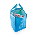 3 sacs en PP tissé pour recyclage du métal, papier, plastique Planet couleur multicolore deuxième vue
