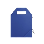 Sac pliable en plastique recyclé RPET couleur Strawberry RPET couleur bleu