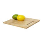 Planche à découper et à servir personnalisée durable Michelin couleur bois clair