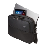 Sacoche élégante pour ordinateur 15,6” avec organisateur Case Logic® couleur noir deuxième vue