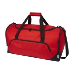 Sac de voyage publicitaire en plastique recyclé en couleur Sport couleur rouge