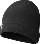 Bonnet écologique et publicitaire pour entreprises Elevate™ Hale couleur noir