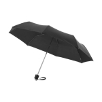 Petits parapluies pliants publicitaires avec housse Ø97 Basic couleur noir