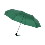 Petits parapluies pliants publicitaires avec housse Ø97 Basic couleur vert