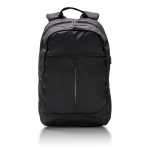 Sac à dos pour ordinateur de 15´´ avec port USB pour powerbank Oslo couleur noir deuxième vue