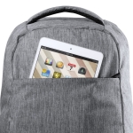 Sac résistant aux coupures pour ordinateur de 15´´ Antivol Business couleur gris septième vue