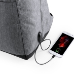 Sac résistant aux coupures pour ordinateur de 15´´ Antivol Business couleur gris neuvième vue