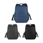 Sacs à dos personnalisés rembourrés pour ordinateur de 15´´ Iconic couleur noir