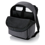 Sac à dos pour PC de 15,6´´ en nylon avec poche extérieure Vintage couleur gris foncé cinquième vue
