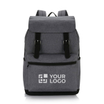 Sac à dos pour PC de 15,6´´ en nylon avec poche extérieure Vintage avec zone d'impression
