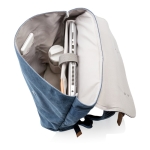 Sac à dos en toile de haute qualité pour ordinateur de 15,6´´ Casual couleur bleu cinquième vue