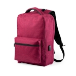 Sac à dos avec poche antivol et RFID pour PC de 15´´ University couleur rouge première vue