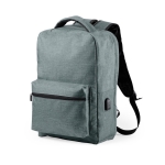 Sac à dos avec poche antivol et RFID pour PC de 15´´ University couleur gris première vue
