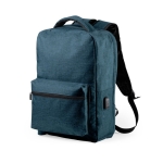 Sac à dos avec poche antivol et RFID pour PC de 15´´ University couleur bleu marine première vue
