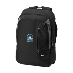 Sac à dos en nylon 400D pour ordinateur de 17´´ Case Logic Reso couleur noir vue impression transfert