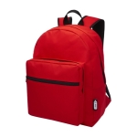 Sac à dos enfant personnalisable recyclé coloré Scolaire Master couleur rouge