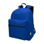 Sac à dos enfant personnalisable recyclé coloré Scolaire Master couleur bleu roi