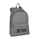 Sac enfant en polyester recyclé avec GRS Escolar Elevate ”Baikal” avec zone d'impression