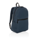 Sac à dos basique fabriqué en matériaux recyclés Scolaire Basic couleur bleu marine septième vue
