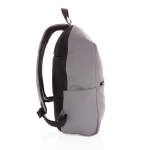 Sac à dos minimaliste de style moderne pour PC de 15,6´´ Minimal couleur gris troisième vue