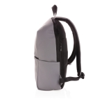 Sac à dos minimaliste de style moderne pour PC de 15,6´´ Minimal couleur gris quatrième vue