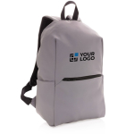 Sac à dos minimaliste de style moderne pour PC de 15,6´´ Minimal avec zone d'impression