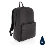 Sac à dos éco pour ordinateur de 15,6´´ avec marqueur AWARE™ Pocket couleur noir