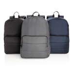 Sac à dos éco pour ordinateur de 15,6´´ avec marqueur AWARE™ Pocket couleur noir vue générale