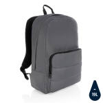 Sac à dos éco pour ordinateur de 15,6´´ avec marqueur AWARE™ Pocket couleur gris