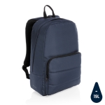 Sac à dos éco pour ordinateur de 15,6´´ avec marqueur AWARE™ Pocket couleur bleu marine