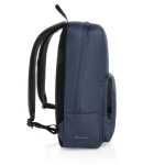 Sac à dos éco pour ordinateur de 15,6´´ avec marqueur AWARE™ Pocket couleur bleu marine troisième vue