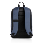 Sac à dos éco pour ordinateur de 15,6´´ avec marqueur AWARE™ Pocket couleur bleu marine quatrième vue