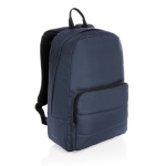Sac à dos éco pour ordinateur de 15,6´´ avec marqueur AWARE™ Pocket couleur bleu marine huitième vue