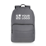 Sac à dos éco pour ordinateur de 15,6´´ avec marqueur AWARE™ Pocket avec zone d'impression