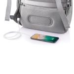 Sac à dos antivol avec poches RFID pour PC de 15,6´´ Bobby Soft couleur gris neuvième vue