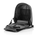 Sac à dos antivol recyclé pour ordinateur de 15,6´´ Bobby Hero Regular couleur gris