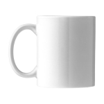 Tasses blanches de 330 ml lavables au lave-vaisselle Sublim White couleur blanc