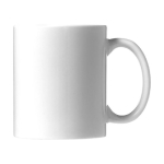 Tasses blanches de 330 ml lavables au lave-vaisselle Sublim White couleur blanc
