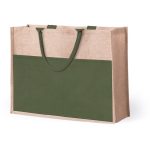 Sac cabas toile de jute personnalisable avec poche Pocket XL première vue