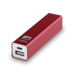 Batteries externes personnalisables en couleur 2.200 mAh Colors couleur rouge première vue