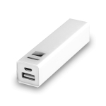 Batteries externes personnalisables en couleur 2.200 mAh Colors couleur blanc première vue