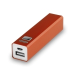 Batteries externes personnalisables en couleur 2.200 mAh Colors couleur orange première vue
