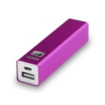 Batteries externes personnalisables en couleur 2.200 mAh Colors couleur fuchsia première vue