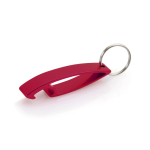 Porte-clés décapsuleur en aluminium coloré brillant