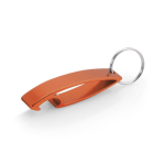 Porte-clés décapsuleur en aluminium coloré brillant