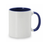 Tasse en céramique avec anse et intérieur coloré, 350 ml Sublim Color couleur bleu première vue