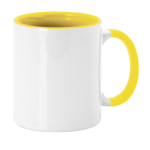 Tasse en céramique avec anse et intérieur coloré, 350 ml Sublim Color