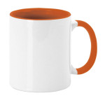Tasse en céramique avec anse et intérieur coloré, 350 ml Sublim Color