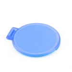 Miroir de maquillage pliant personnalisé pas cher Singleview couleur bleu